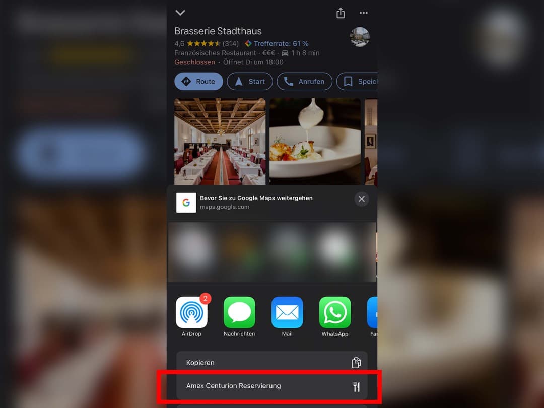 Centurion Reservierungen automatisieren: Mein iOS Shortcut