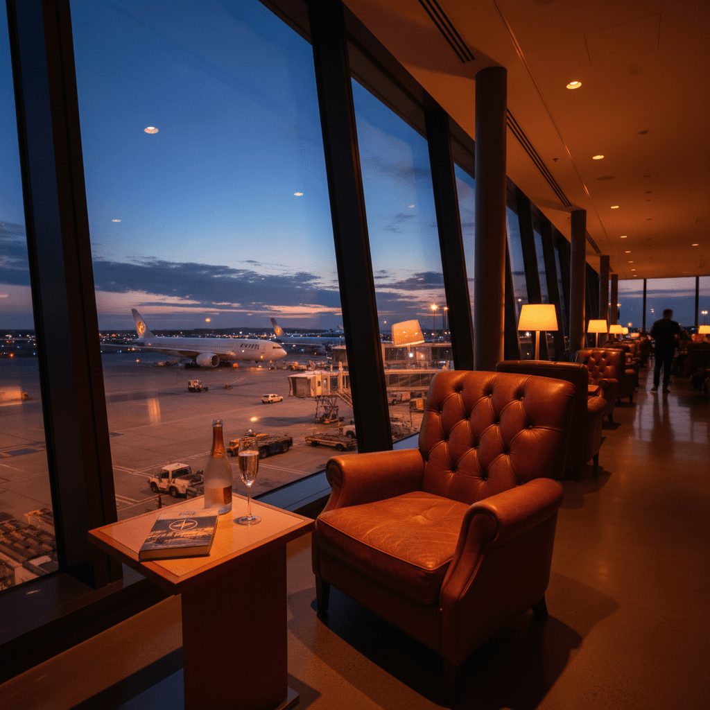 Lufthansa Lounges: First Class with Centurion, Senator with Platinum