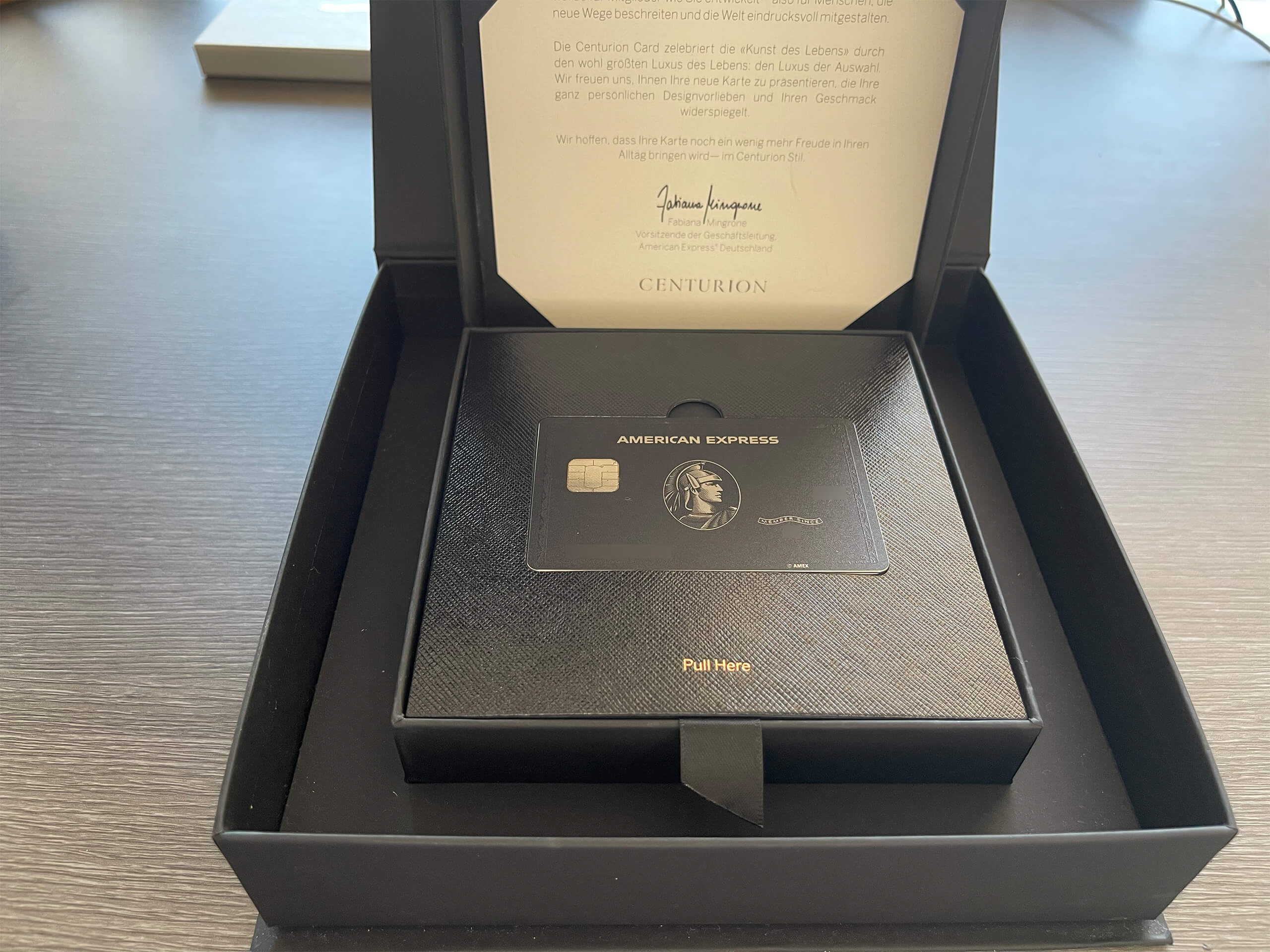 American Express Centurion Card Unboxing Centurion Experience