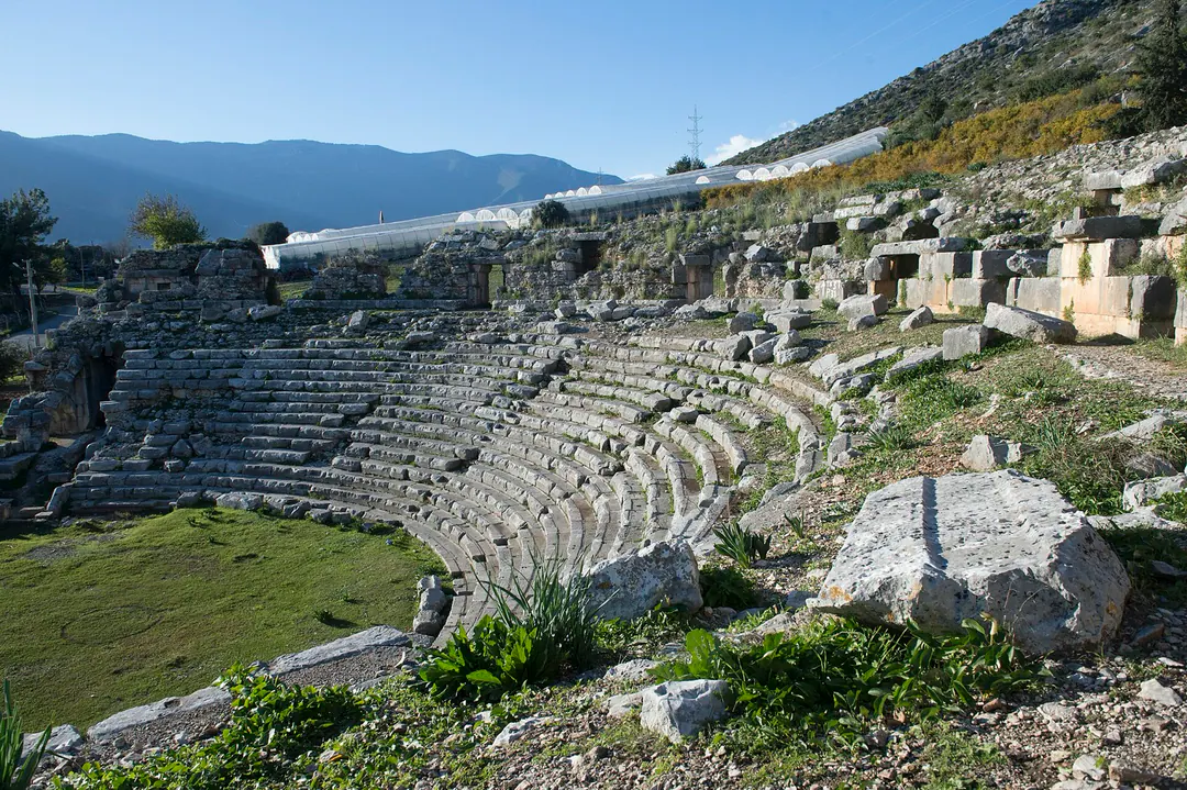 Das römische Theater von Limyra, wenige Kilometer von Finike